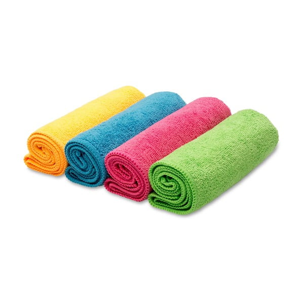 Mikroszálas törlőkendő szett 4 db-os Colors – Vileda-image-4