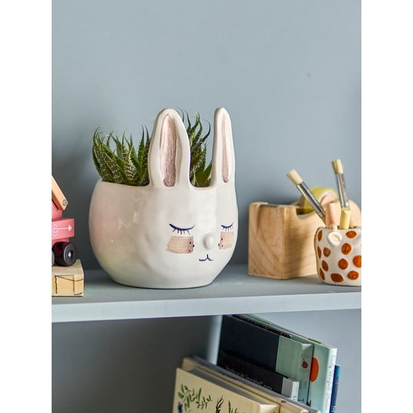 Agyagkerámia kézzel festett kaspó ø 15 cm Villja – Bloomingville Mini-image-1