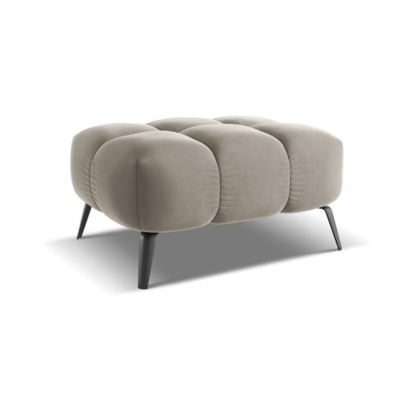 Bézs bársony lábtartó Nalu – Makamii-image-3