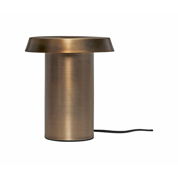 Barna fém asztali lámpa Keen - Hübsch