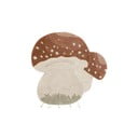 Téglavörös-krémszínű mosható kézi szövésű pamut gyerek szőnyeg 120x120 cm Boletus – Lorena Canals