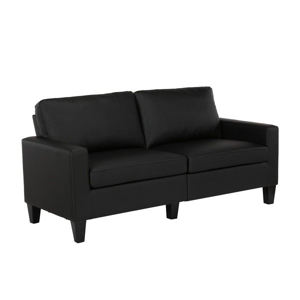 Fekete kanapé 88 cm Rylie – Støraa-image-1