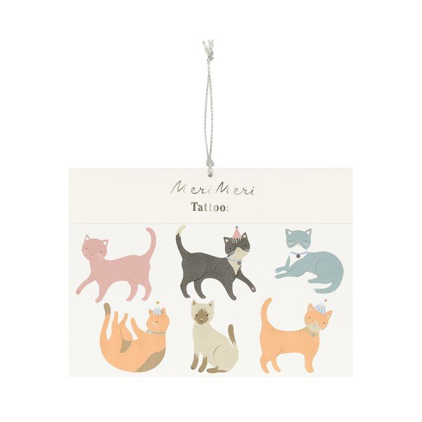 Gyerek tetoválás Cat – Meri Meri
