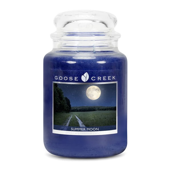 Nyári Hold illatgyertya üvegben, égési idő 150 óra - Goose Creek