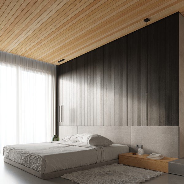 Szürke beton függőlámpa ø 25 cm Fideus – Sollux-image-1