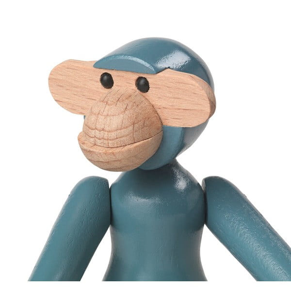 Tömörfa szobor (magasság 9,5 cm) Monkey Mini – Kay Bojesen Denmark-image-3