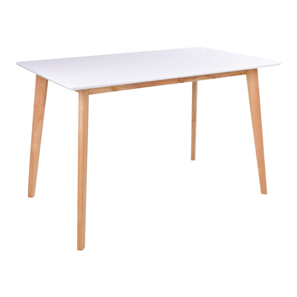 Vojens étkezőasztal fehér asztallappal, 120 x 70 cm - Bonami Essentials