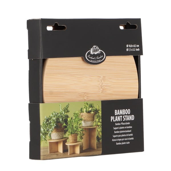 Bambusz virágtartó állvány ø 18 cm – Esschert Design-image-4