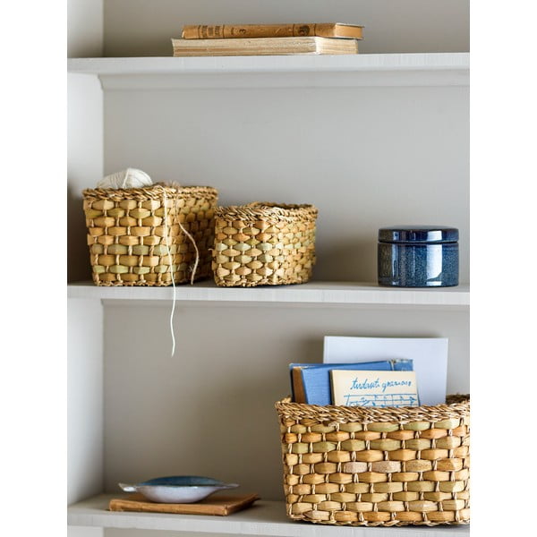 Tengerifű tárolókosár szett 3 db-os 26x16x16 cm Ramon – Bloomingville-image-1