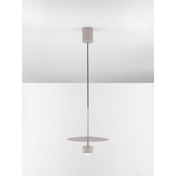 Bézs alumínium LED függőlámpa ø 30 cm Edem – Nova Luce-image-4
