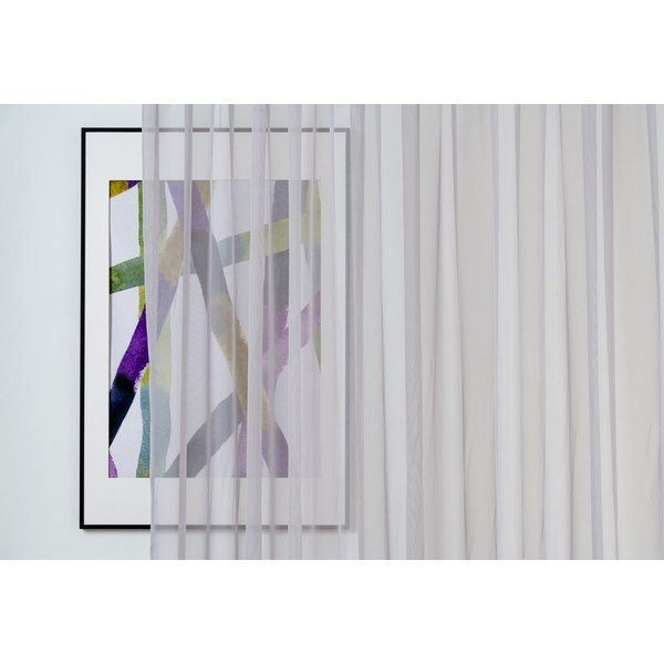 Szürke átlátszó függöny 140x245 cm Voile – Mendola Fabrics-image-3