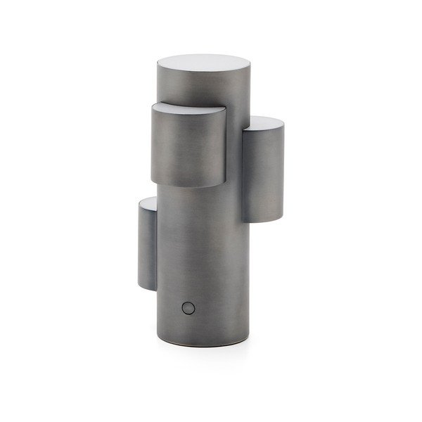 Fekete fém LED dimmelhető asztali lámpa (magasság 26,5 cm) Adrina – Kave Home