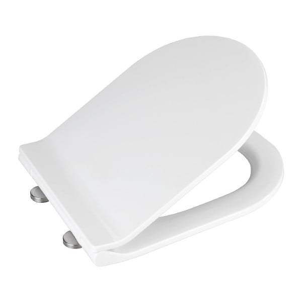 Habos fehér WC-ülőke, 46 x 36 cm - Wenko-image-3