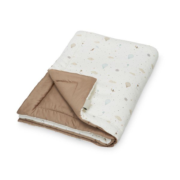 Elefántcsont színű bio pamut gyerek takaró 90x120 cm Dreamland – Cam Cam Copenhagen-image-3
