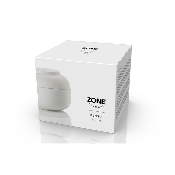 Fehér agyagkerámia fürdőszobai rendszerező vattakorongokhoz Sensu – Zone-image-1