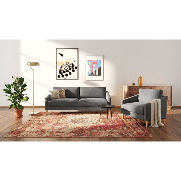 Szürke kanapé 200 cm Karoto – Ame Yens-image-3