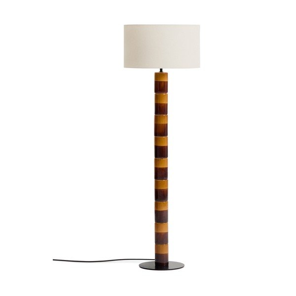 Állólámpa textil búrával (magasság 146 cm) Mavran – Kave Home