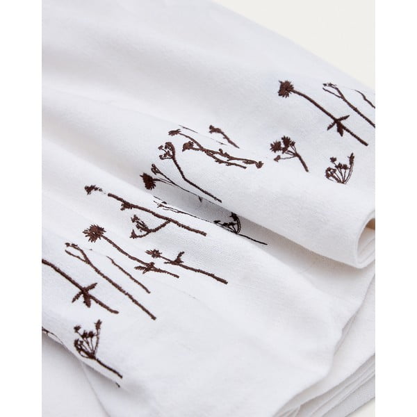 Lenkeverék asztalterítő 150x250 cm Mada – Kave Home-image-2