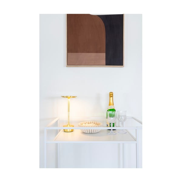 Fém gurulós zsúrkocsi 40x68 cm Vita – House Nordic-image-1