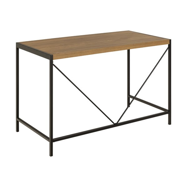 Íróasztal tölgyfa dekorral 60x120 cm Bahamas – Actona-image-3