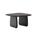 Tölgyfa tárolóasztal 70x71 cm Pirita – Kave Home