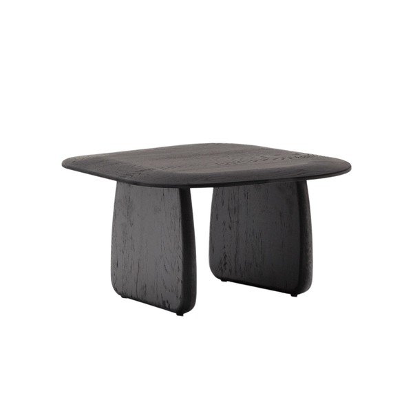 Tölgyfa tárolóasztal 70x71 cm Pirita – Kave Home