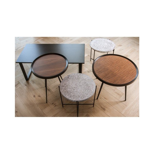 Terrazzo szürke tárolóasztal - Leitmotiv-image-3