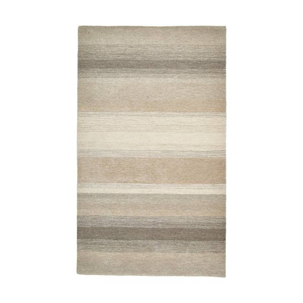 Barna-bézs gyapjú szőnyeg 150x230 cm Elements – Think Rugs