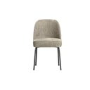 Krémszínű bársony étkezőszék szett 2 db-os Vogue – BePureHome