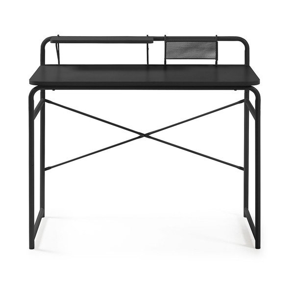 Foreman fekete íróasztal - Kave Home-image-4