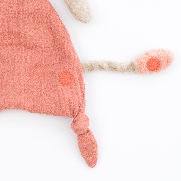 Rózsaszín szundikendő Giraffe – Moulin Roty-image-1