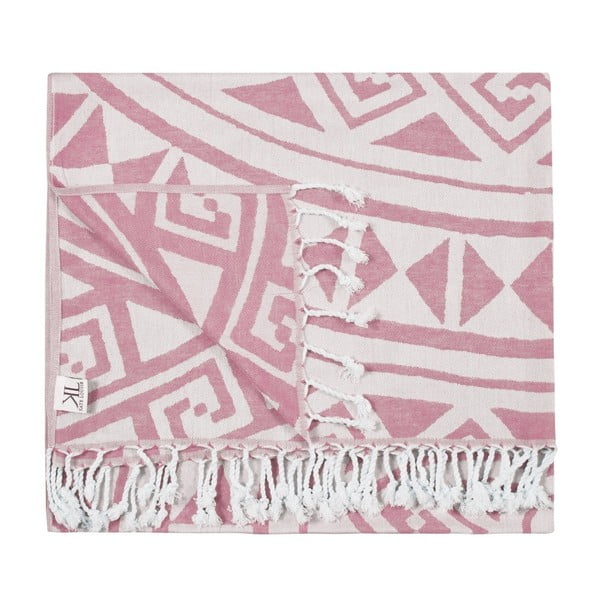 Mirabelle rózsaszín hammam fürdőlepedő, 165 x 100 cm - Kate Louise-image-4