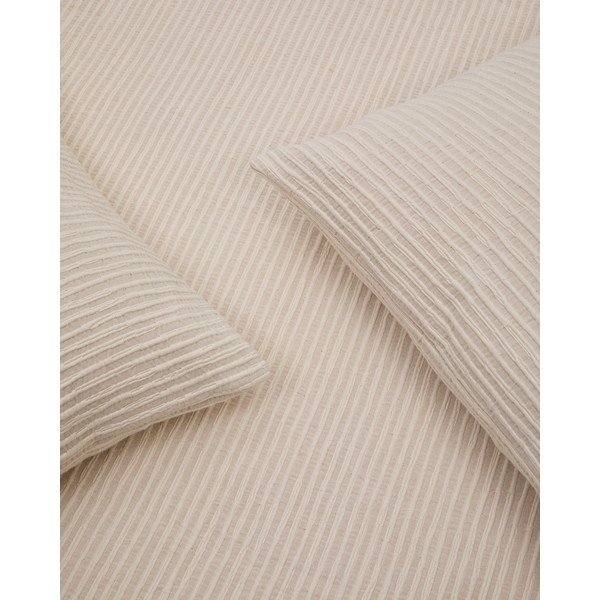 Bézs jacquard steppelt ágytakaró 240x260 cm Vindi – Kave Home-image-4