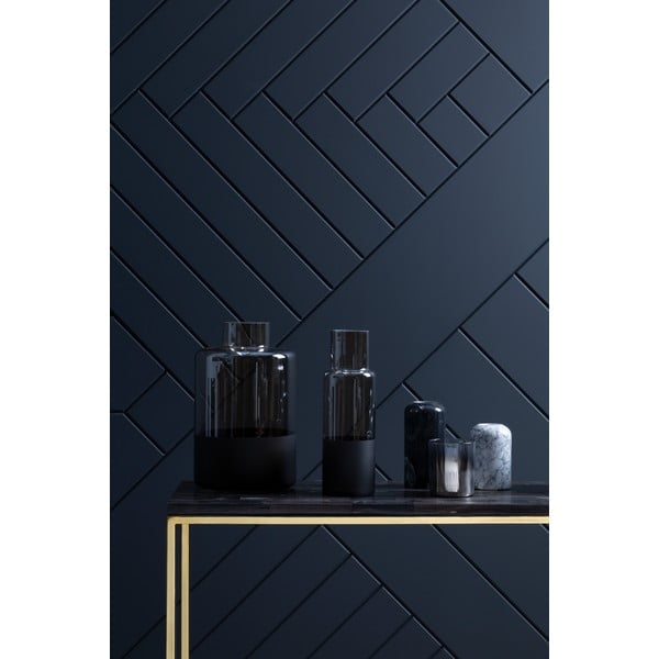 Cova üvegváza fekete részletekkel, magasság 30 cm - Premier Housewares-image-2