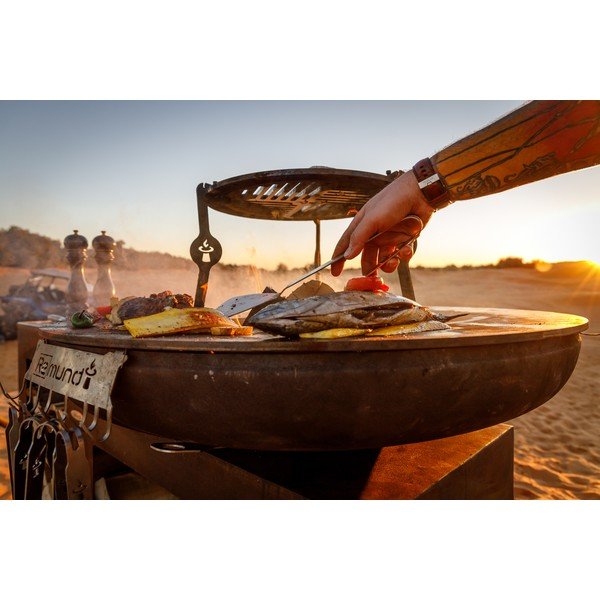 Topper M acél grillsütő emelvény - Remundi-image-1