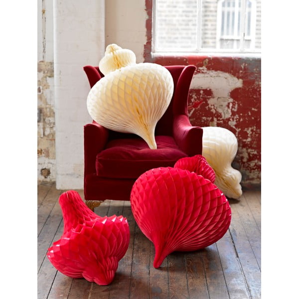 Giant Bubble Red XL papírdekoráció - Talking Tables-image-1