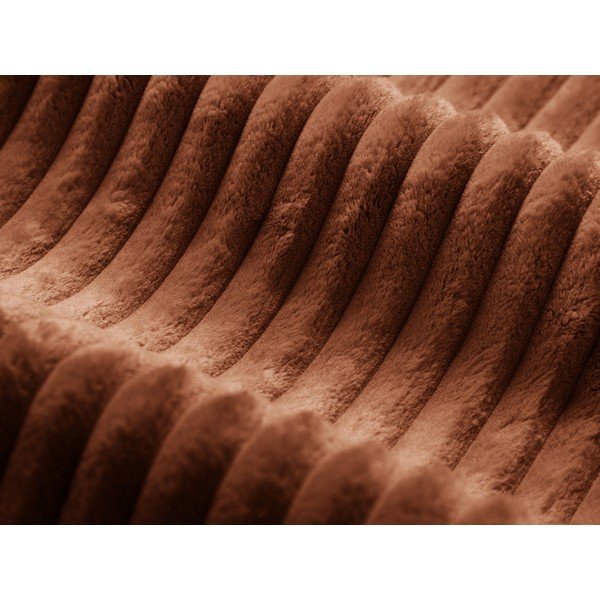 Téglavörös kordbársony puff Dia – Micadoni -image-2