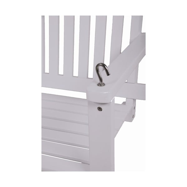 Fehér tömörfa kerti hintaágy Augusta - Garden Pleasure-image-2