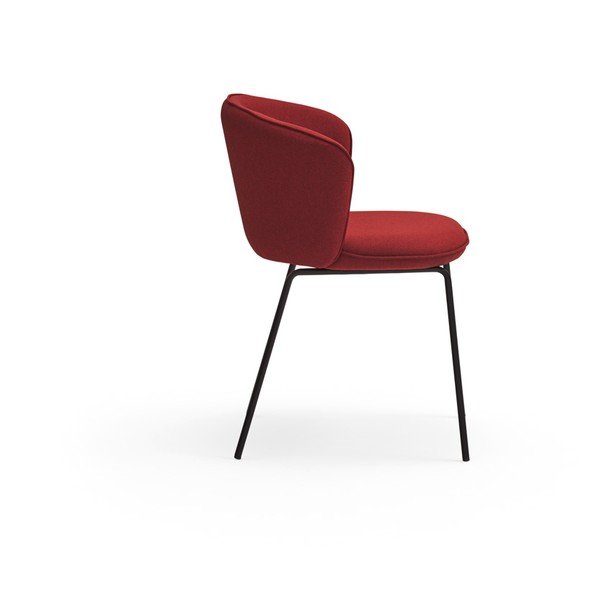 Piros kárpitozott étkezőfotel szett 2 db-os Add – Teulat-image-4