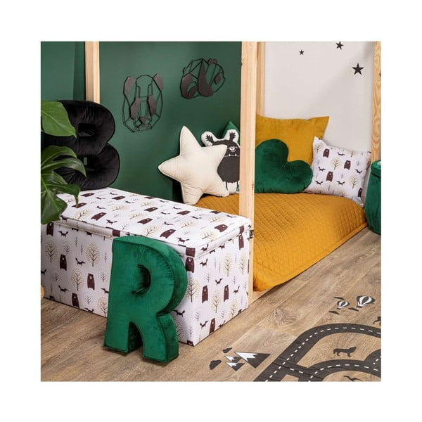 Steppelt gyerek ágytakaró 160x100 cm Posh Velvet - Yellow Tipi-image-4