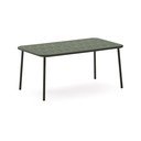 Acél kerti dohányzóasztal 50x90 cm Zivia – Kave Home