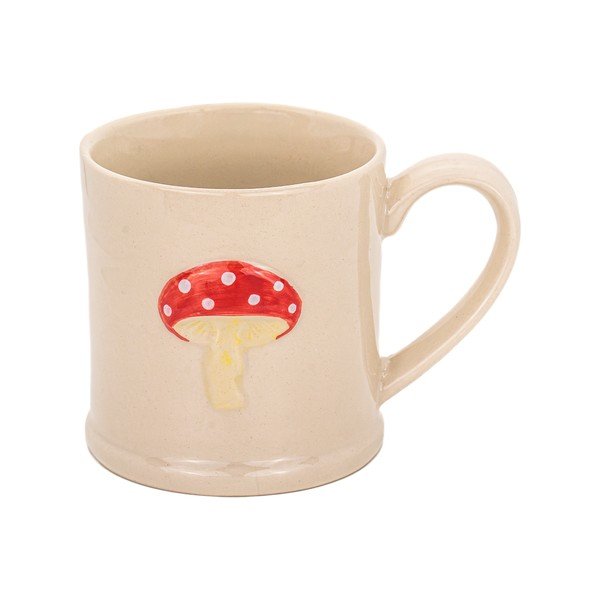 Bézs kerámia bögre Mushroom – Sass & Belle