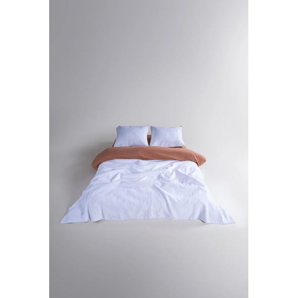 Fehér jacquard ágytakaró és párnahuzat szett 180x240 cm Jacquard – Mila Home Luxury