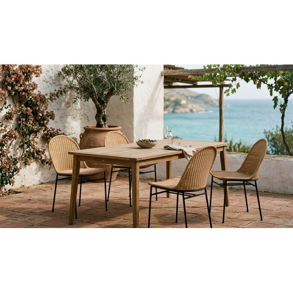 Sofia rattan kerti szék - Bonami Essentials-image-1