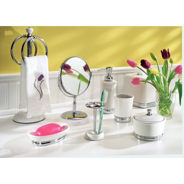 Fehér fogkefetartó pohár - iDesign-image-1