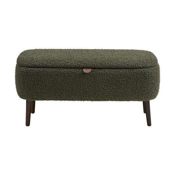 Zöld buklé pad Harlow – House Nordic