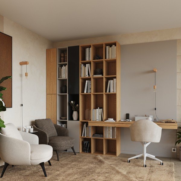 Natúr színű fali lámpa Arcadia – Sollux-image-3