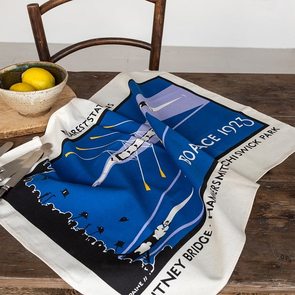 Pamut konyharuha 50x70 cm Boat Race – Rex London-image-1