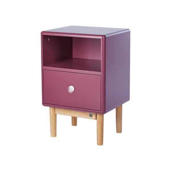 Sötétlila éjjeliszekrény Color Box – Tom Tailor-image-2