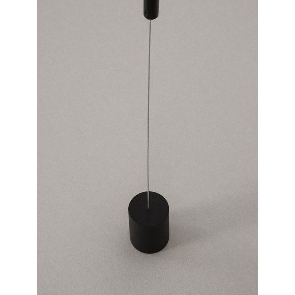 Matt fekete alumínium LED állólámpa (magasság 300 cm) Elettra – Nova Luce-image-3